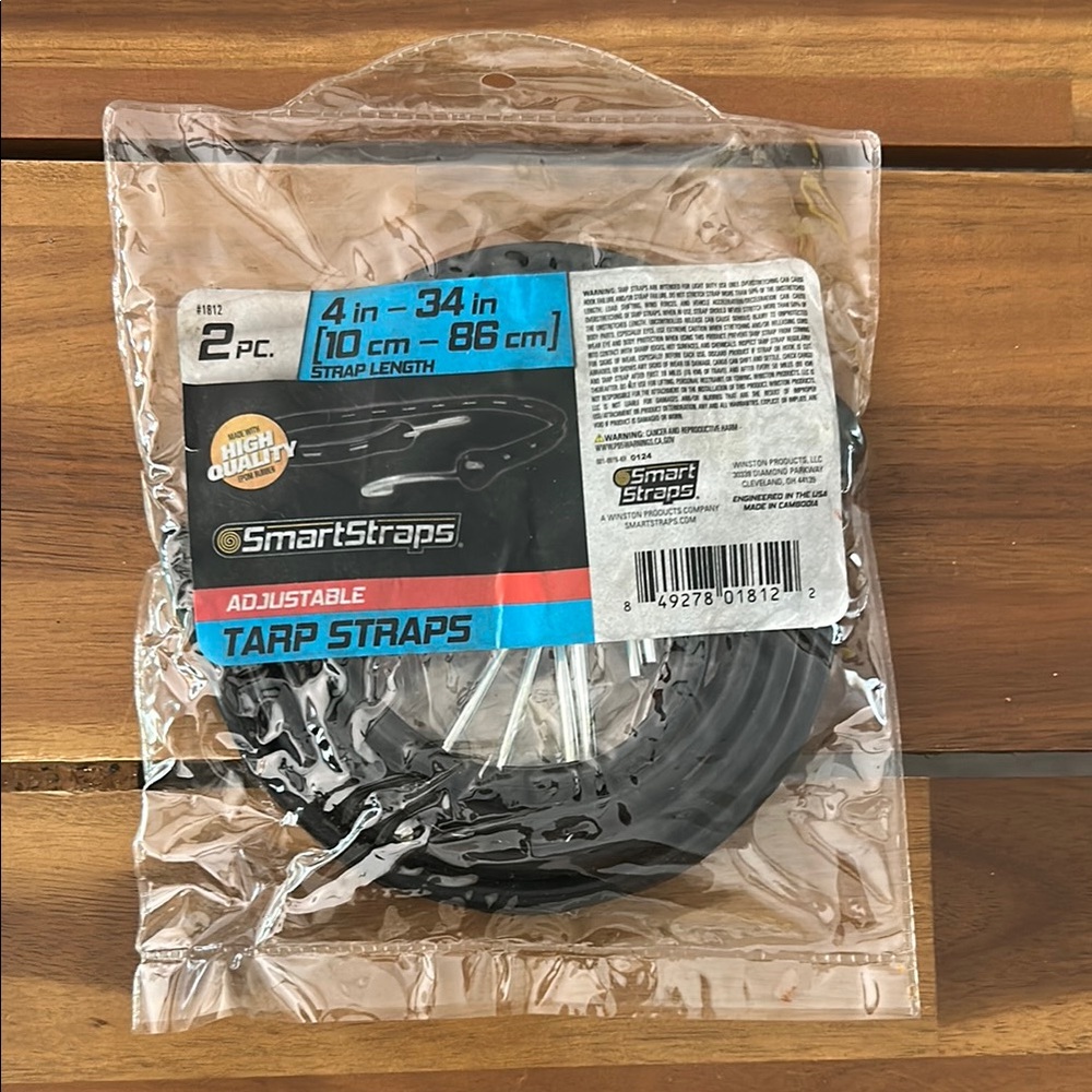 SmartStraps Adjustable Tarp Straps